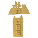Stamperia Crafty shapes: Family house and mice