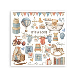 Stamperia Junk Journal, Journal And Rub-On Kit Baby