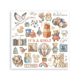 Stamperia Junk Journal, Journal And Rub-On Kit Baby