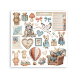 Stamperia Junk Journal, Journal And Rub-On Kit Baby