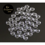 Kat Scrappiness 8mm Sparkling Clear Droplets (Large)