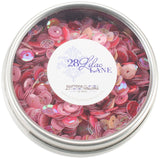 Buttons Galore 28 Lilac Lane Tin W/Sequins 40g My Valentine