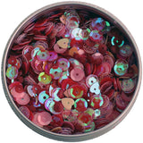 Buttons Galore 28 Lilac Lane Tin W/Sequins 40g My Valentine