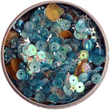 Buttons Galore 28 Lilac Lane Tin W/Sequins 40g Seaside Holiday