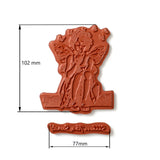 Cosmic Shimmer Secret Pre Cut Rubber Stamp Set by Andy Skinner