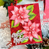 Honey Bee Lovely Layers: Poinsettia - Dies