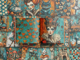 Scrapbook Resource Co – 7 x 6 Inches Paper Pad - Wonderland 5