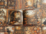 Scrapbook Resource Co – 7 x 6 Inches Paper Pad - Pumpkins and Potions