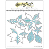 Honey Bee Lovely Layers: Poinsettia - Dies