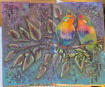 Art Journal Introduction - Friday, October 17, 2025 - Acrylic paints - English