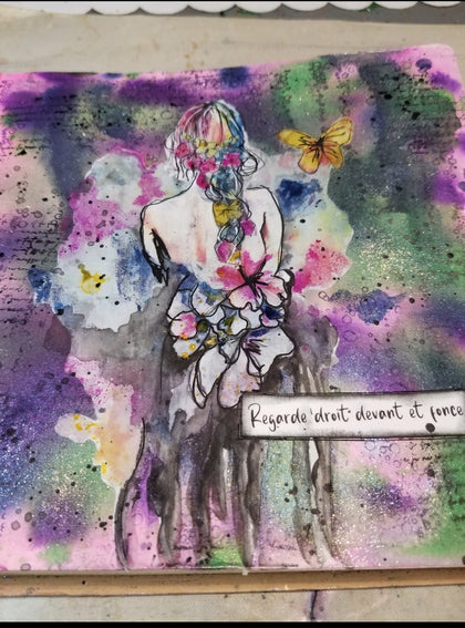 2026/02/13 - Introduction au Art Journal  - Les ''sprays'' et le poudres Français