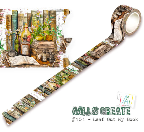 AALL and Create - Washi Tape - Leaf Out My Book