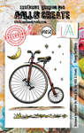 AALL & CREATE #1050 - A7 STAMP SET - PENNY FARTHING