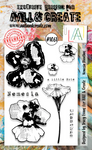 AALL & Create #1061 - A6 STAMP SET - NEMESIA DIANTHUS