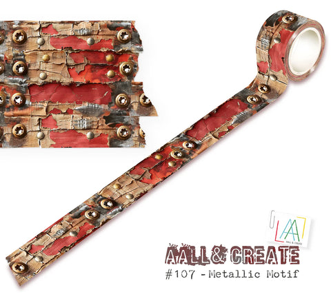 AALL and Create - Washi Tape - Metallic Motif