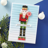 Spellbinders All Wrapped Up 3D Embossing Folder from the Dancin' Christmas Friends Collection