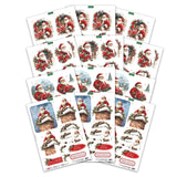 Katy Sue Die Cut Decoupage – Santa Scenes (pack of 12)