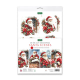 Katy Sue Die Cut Decoupage – Santa Scenes (pack of 12)