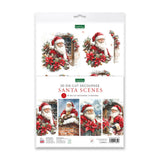 Katy Sue Die Cut Decoupage – Santa Scenes (pack of 12)