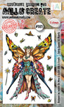 AALL & CREATE #1101 - A6 STAMP SET - FAIRY QUEEN OF HEARTS