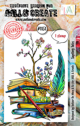AALL and Create - A7 Stamp Set - Sapling Tales #1151