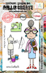 AALL and Create - A7 Stamp Set 1168 - Sew Dee