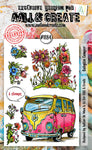 AALL & Create AALL and Create - A6 Stamp Set - Babylon Camper