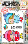 AALL and Create - A7 Stamp Set #1194 - Hey Frosty