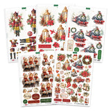 Katy Sue Nostalgic Christmas Die Cut Decoupage & Embellishment Collection (pack of 10)