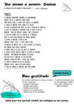 Le Chaos Créatif- phrases et pochoirs-Duo Gratitude