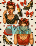Le Chaos Créatif- album collage- Rebelles, rétro avec de l’attitude, vol. 1