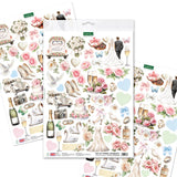 Katy Sue Forever & Always Die Cut Wedding Embellishments, 3 sheets