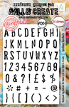 AALL & Create A5 Stamp Set - Spelling Spectacle #1204