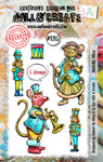 AALL and Create - A7 Stamp Set - Melodic Mice #1215