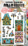 AALL & Create A5 Stamp Set -Tudor Cottage #1234