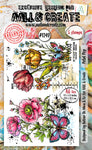 AALL & Create  - A6 Stamp Set - Petal Pop #1249