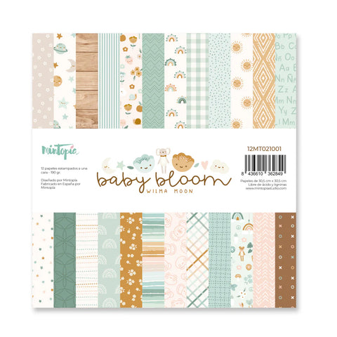 Mintopia -Stack 12"x12" Baby Bloom