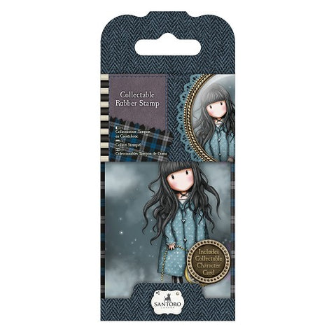 Santoro Collectable Mini Rubber Stamp  No 7 The white rabbit