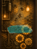 Le Chaos Créatif- album collage- Les fées du collage – Les abeilles, vol. 1