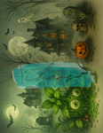 Le Chaos Créatif- album collage- Élixirs d’enfer et Mixologie macabre