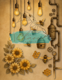 Le Chaos Créatif- album collage- Les fées du collage – Les abeilles, vol. 1