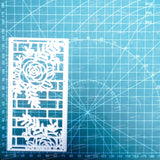Kokorosa Metal Cutting Dies with Flower Wall Background Board