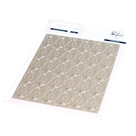 S20 Pinkfresh Studio Intricate Stitched Ovals Coverplate die