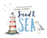 Simple Stories Simple Vintage Sand & Sea - Collection Kit Simple Vintage Sand & Sea - Chipboard Pieces