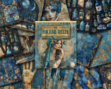 Scrapbook Resource Co – 7 x 6 Inches Paper Pad - The Fortune Teller