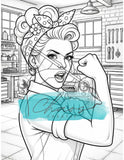 Le Chaos Créatif Coloriage Attitude Rétro