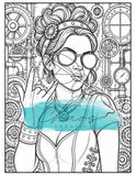 Le Chaos Créatif Coloriage Attitude Rétro