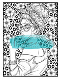 Le Chaos Créatif Coloriage Attitude Rétro