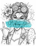 Le Chaos Créatif Coloriage Attitude Rétro