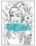 Le Chaos Créatif Coloriage Attitude Rétro